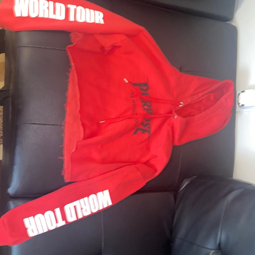 Justin Bieber world tour sweater